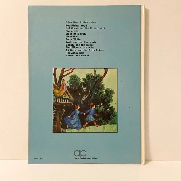 Vintage Hansel and Gretel Award Publications  Fairy Tale Book HC - Picture 2 of 9